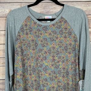 LuLaRoe Women's Randy Baseball Top